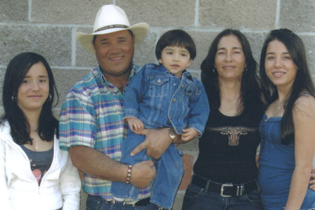John and family 2008
